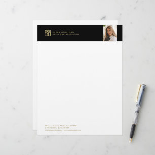 Modern Real Estate Agent Letter Head Stationery