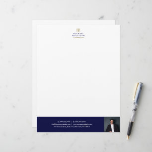 Modern Real Estate Agent Letter Head Stationery