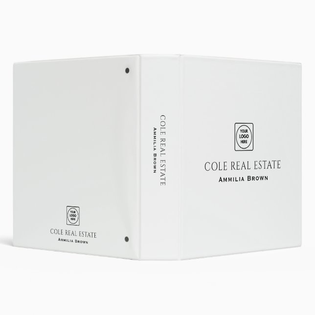 Modern Real Estate | Custom Realtor Listing Binder (Background)