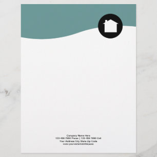 Modern Real Estate Letterhead Stationary