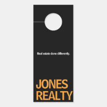 Modern Real Estate Marketing Door Hanger