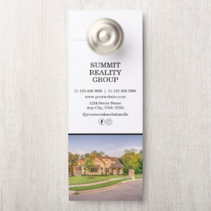 Modern Real Estate Marketing  Door Hanger