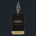 Modern Real Estate Promotional Realtor Logo Luggage Tag<br><div class="desc">Elevate Your Real Estate Brand with Premium Promotional Items! Ensure your clients never forget your name with personalized Luggage Tag. Perfect for jotting down property details and contact information, these note pads keep you top of mind. Make a statement of professionalism with custom-branded items. Impress clients with a polished presentation...</div>