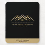 Modern Real Estate Promotional Realtor Logo Mouse Pad<br><div class="desc">Elevate Your Real Estate Brand with Premium Promotional Items! Ensure your clients never forget your name with personalized Mouse Pad. Perfect for jotting down property details and contact information, these note pads keep you top of mind. Make a statement of professionalism with custom-branded items. Impress clients with a polished presentation...</div>