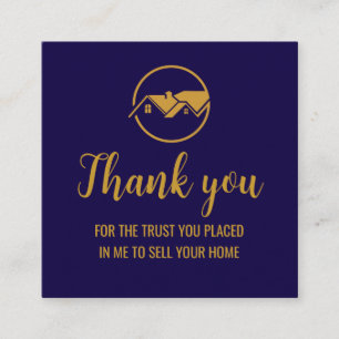 Modern Real Estate Promotional Realtor Referral Card
