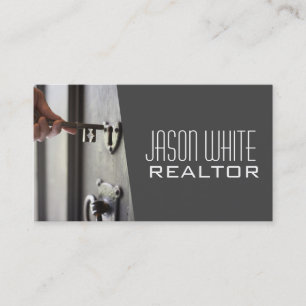 Modern Real Estate Realtor Business Card