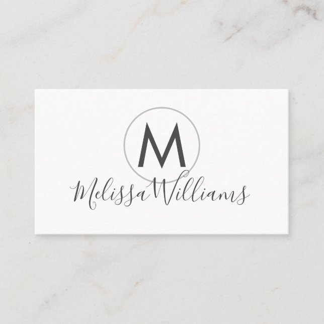 Modern Realtor Business Card TEMPLATE with QR Code (Front)