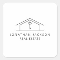 Modern Realtor Home Logo 