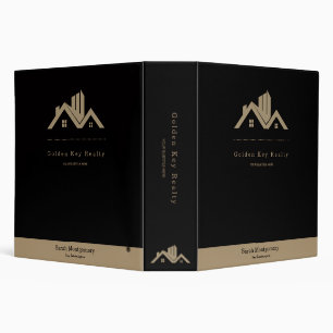 Modern Realtor Promotional Custom Real estate Binder