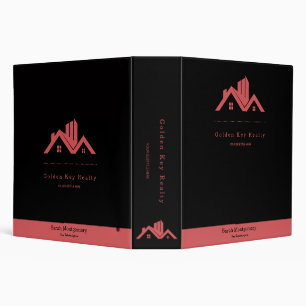 Modern Realtor Promotional Custom Real estate Binder