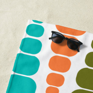 Modern Rectangles  Beach Towel