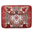 Modern Red Batik Art Rickshaw Flap Sleeve