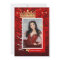 Modern Red Black Gold Elegant Photo Quinceanera
