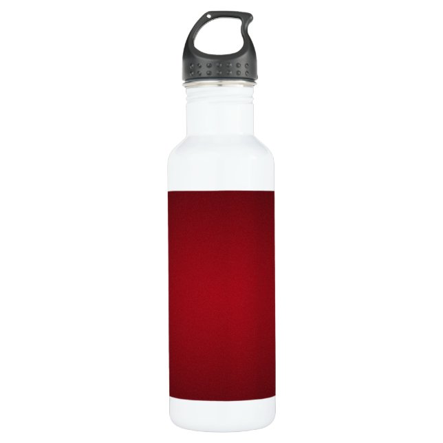 Modern Red-Black Grainy Vignette 710 Ml Water Bottle (Front)