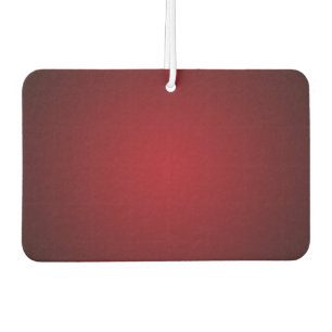 Modern Red-Black Grainy Vignette Air Freshener