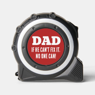 Modern Red Dad Father's Day Husband Personalized 1