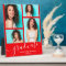 Modern Red Graduation Photo Keepsake