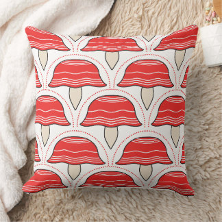 Modern Red Mushroom Sofa Pillow Cushion 