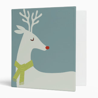 Modern Reindeer Holiday Binder