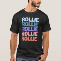 Modern Repeated Text Rollie