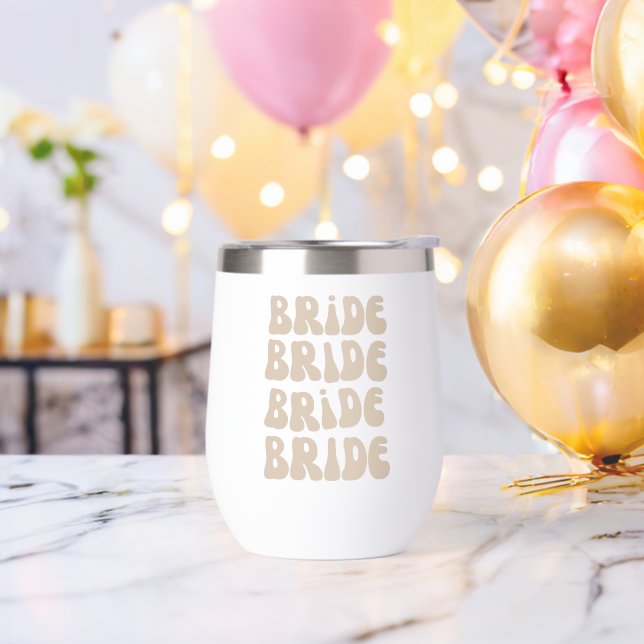 Modern Retro Bride Bachelorette Party Vintage (Bachelor Party)