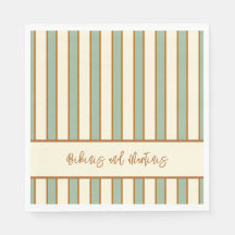 Modern Retro Chili Lime Stripe