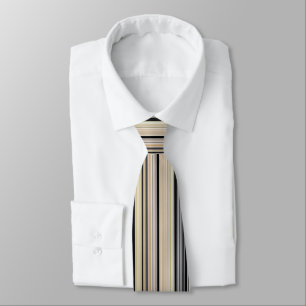 Modern Retro Colour Blend Vertical Striped 003 Tie