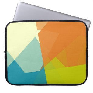 Modern Retro Colours Geometric #11 Laptop Sleeve
