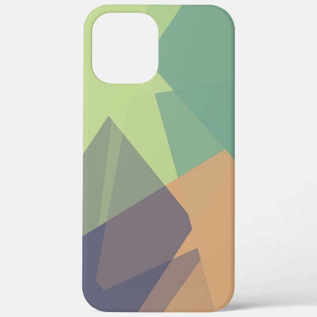 Modern Retro Colours Geometric #17 Case-Mate iPhone Case (Back)