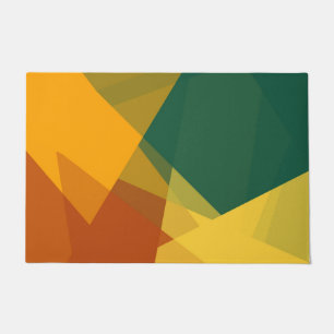 Modern Retro Colours Geometric #20 Doormat
