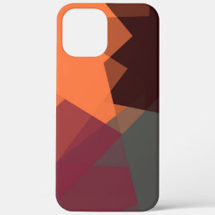 Modern Retro Colours Geometric #26 iPhone 12 Pro Max Case