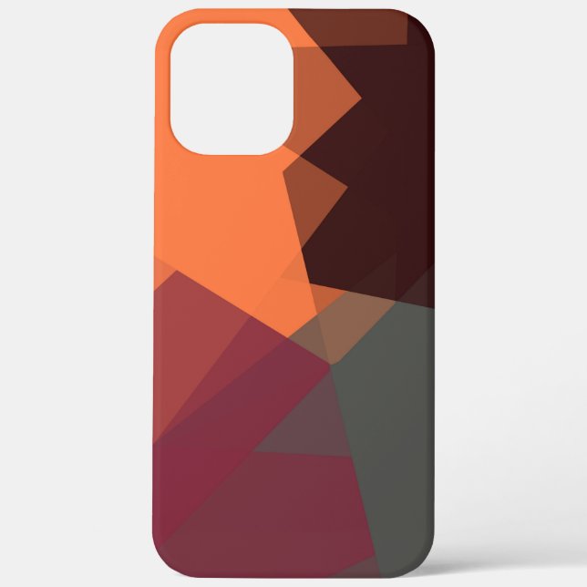 Modern Retro Colours Geometric #26 Case-Mate iPhone Case (Back)