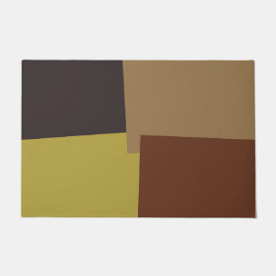 Modern Retro Colours Geometric #6 Doormat