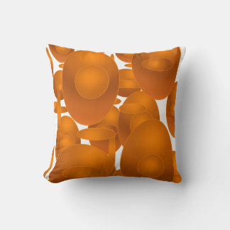 Modern Retro Geometric Design Throw Pillow