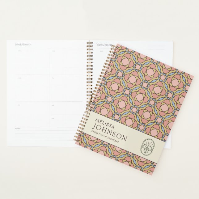 Modern Retro Geometric Professional Planner (Display)