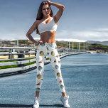 Modern retro geometry shapes leggings<br><div class="desc">Seamless retro geometric pattern which makes your workout wear look more stunning. Try out these leggings and leave your comments.</div>
