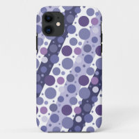 Modern Retro Purple Polka Dot Fun