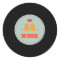 Modern Retro Vinyl Record Love Birds Sky Blue