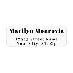 Modern  Return Address