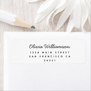 Modern Return Address Minimal Simple Script  