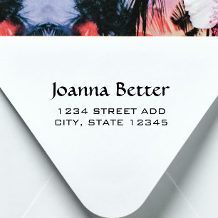 Modern Return Address Minimalist Trendy Self-inking Stamp