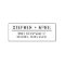 Modern Return Address Stamp