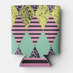 Modern Rhombus: Abstract Seamless Style. Can Cooler