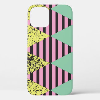Modern Rhombus: Abstract Seamless Style. iPhone 12 Case