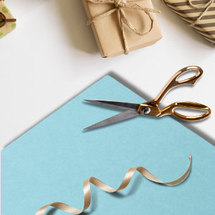 Modern Robbin Egg Blue Plain Coloured Birthday Tissue Paper
