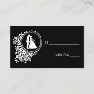 Modern Romantic Couple Wedding Place Cards