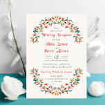 Modern Romantic Elegant Floral Wedding Reception Invitation<br><div class="desc">Beautiful Invitation to celebrate Special occasions and festivals comes with digital and E-invitation as per your request. We would love to replicate our designs to make multiple products like rsvp cards, labels envelopes, and more. Customization is available for ready to print on request at info@shamaurcreatif@gmail.com Look Forward to hearing from...</div>