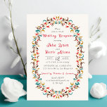 Modern Romantic Elegant Floral Wedding Reception Invitation<br><div class="desc">Beautiful Invitation to celebrate Special occasions and festivals comes with digital and E-invitation as per your request. We would love to replicate our designs to make multiple products like rsvp cards, labels envelopes, and more. Customization is available for ready to print on request at info@shamaurcreatif@gmail.com Look Forward to hearing from...</div>