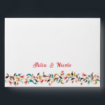 Modern Romantic Elegant Floral Wreath Wedding Envelope<br><div class="desc">Beautiful Invitation to celebrate Special occasions and festivals comes with digital and E-invitation as per your request. We would love to replicate our designs to make multiple products like rsvp cards, labels envelopes, and more. Customization is available for ready to print on request at info@shamaurcreatif@gmail.com. Look Forward to hearing from...</div>