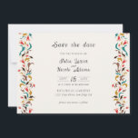 Modern Romantic Elegant Floral Wreath Wedding Save The Date<br><div class="desc">Beautiful Invitation to celebrate Special occasions and festivals comes with digital and E-invitation as per your request. We would love to replicate our designs to make multiple products like rsvp cards, labels envelopes, and more. Customization is available for ready to print on request at info@shamaurcreatif@gmail.com. Look Forward to hearing from...</div>